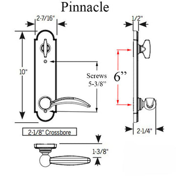 TRILENNIUM PINNACLE PASSIVE T-TURN DRIVE 3020 SERIES HANDLESET